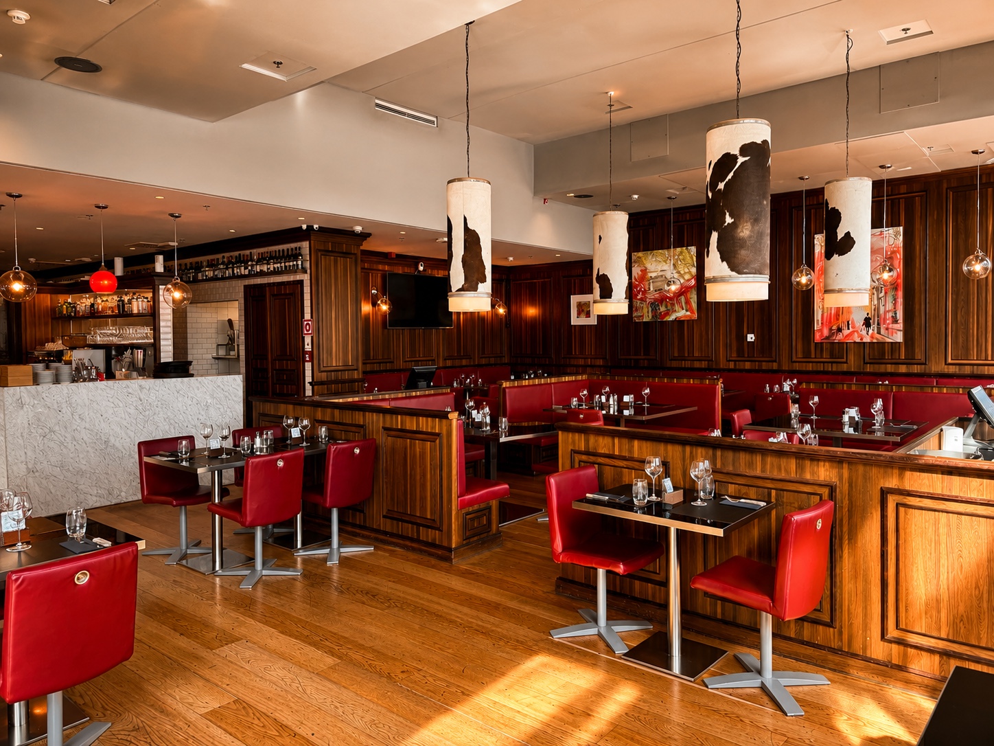 Salle du restaurant Kbeef